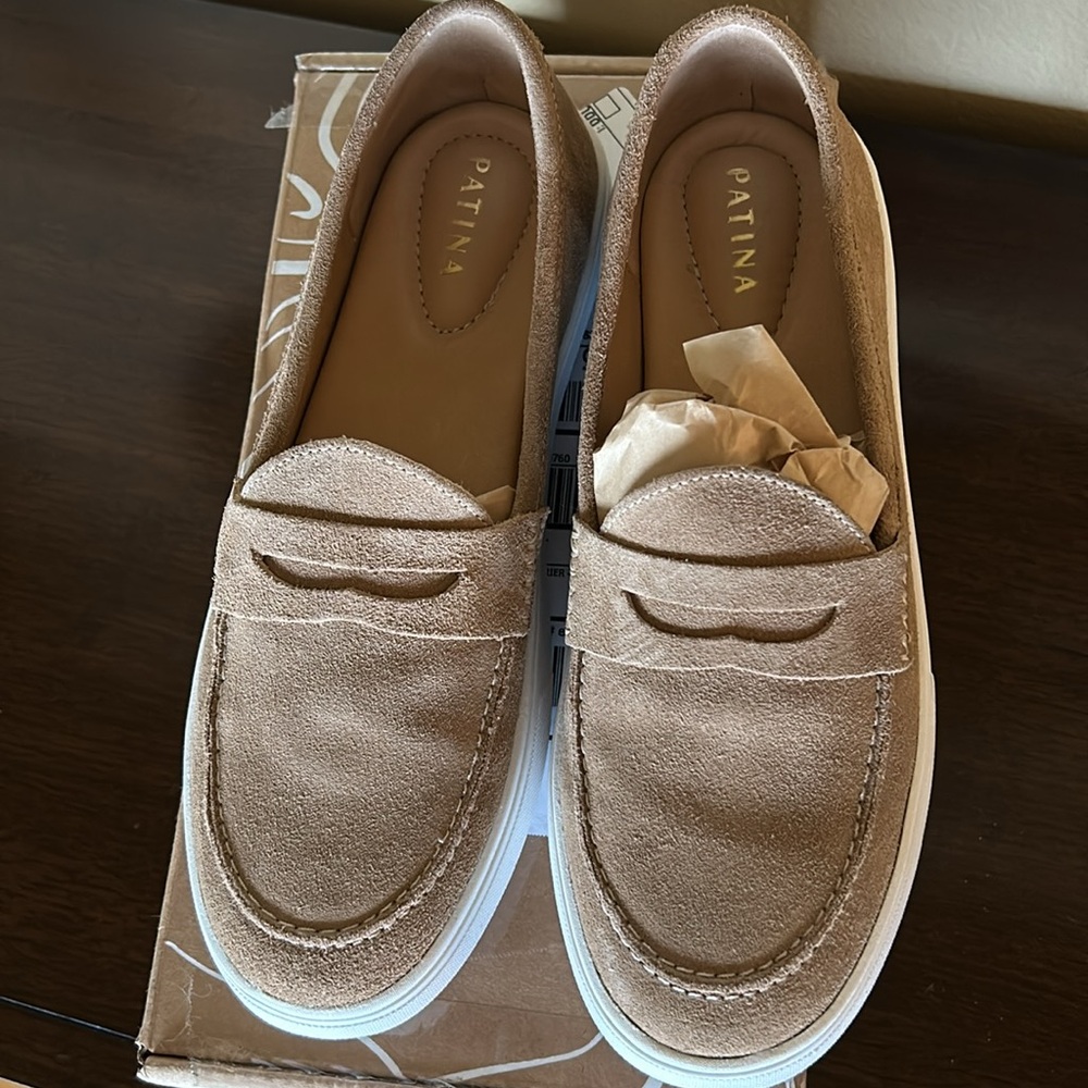 Portland Leather Patina Boardwalk Penny Loafer, 10.5
